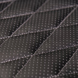 20” VIP DIAMOND CAPTAIN SEAT | SWIVEL BASE | BLACK LEATHER TOUCH