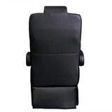 22” SUPER VIP CLASS CAPTAIN SEAT | PEDESTAL BASE | BLACK LEATHER TOUCH