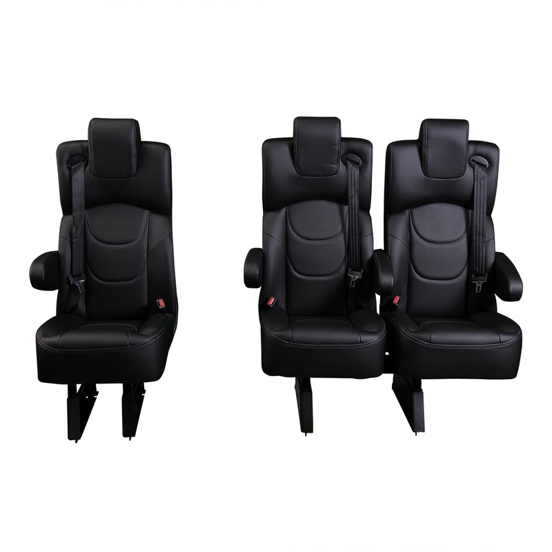 ROW KIT | FORD TRANSIT T350 ROW 3 | 3x 18" VIP SEATS