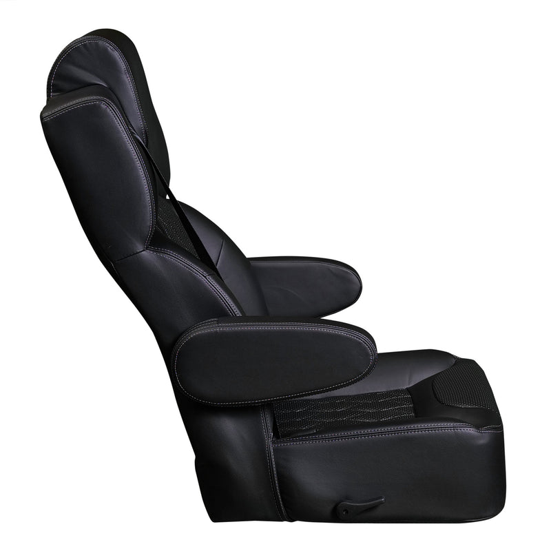 20” VIP DIAMOND CAPTAIN SEAT | BLACK DIAMOND LEATHER TOUCH