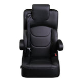 20” VIP CAPTAIN SEAT | BLACK LEATHER TOUCH