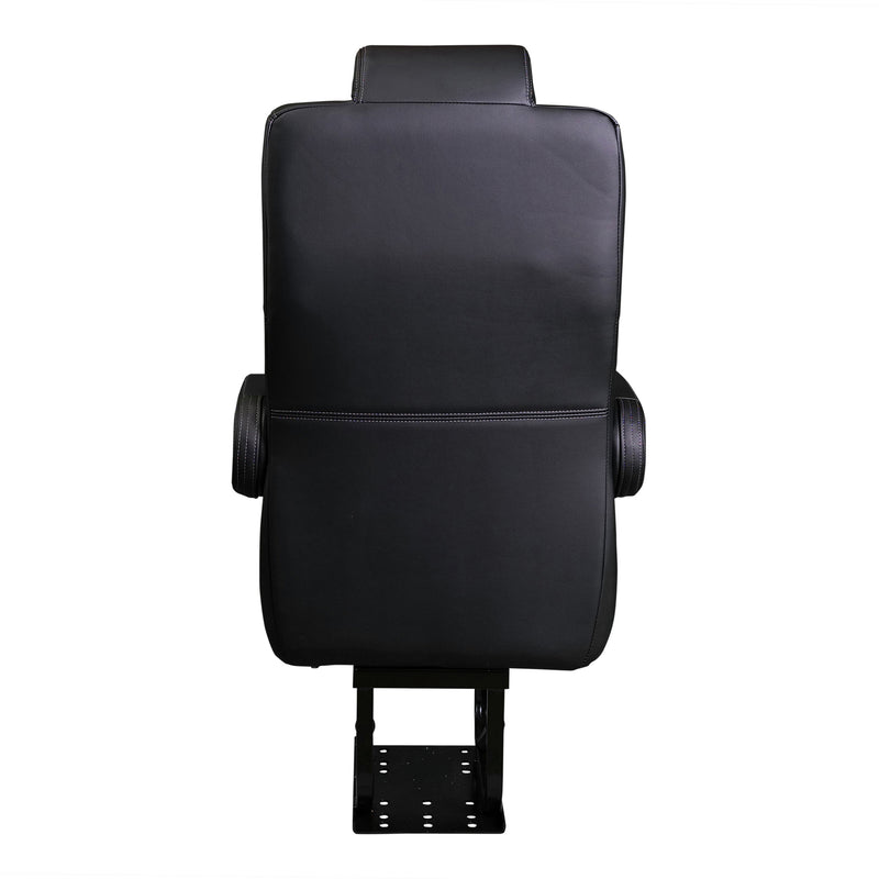 20” VIP CLASS CAPTAIN SEAT | PEDESTAL BASE | BLACK LEATHER TOUCH